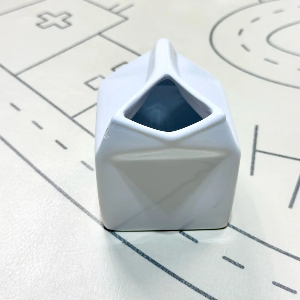 Crate & Barrel Ceramic Cream Container